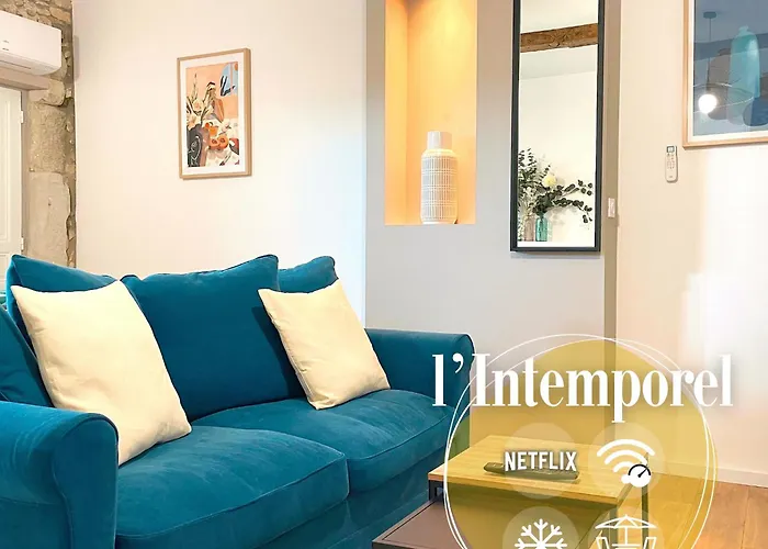 L\'Intemporel - T2 Terrasse Couverte En Hypercentre